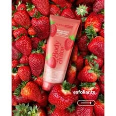 Esfoliante de banho Morango 100g  Dermachem