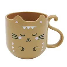 Caneca Gatinho 300ml em Plástico Interponte