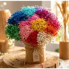 Sempre Viva Florzinha Natural Desidratada Buquê Florzinha Decoração Arranjos Vasos Artesanato Ambiente Eventos Seca