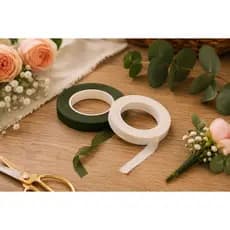 Fita Floral para Artesanato e Floricultura Para Encapar Arames florais e Dar acabamento em Buquês.
