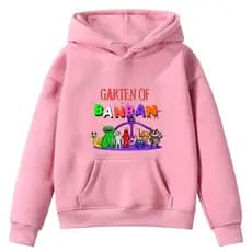 Moletom Kids Game Garten Banban Infantil Friends Desenho Shopping Lazer Bolso Canguru Capuz Lançamento