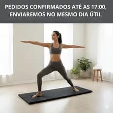 Colchonete Academia Premium Fit Tapete Yoga Pilates 90x40x2cm Espuma Macia Impermeável