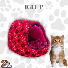 Cama Iglu Cachorro Gato Pequeno Toca Caminha Pet Tamanho P