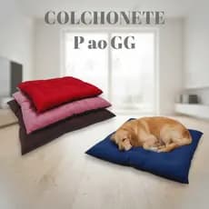 Cama Pet Suede Confortável – Colchonete Caminha para Cães e Gatos com Fundo Impermeável!