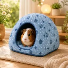 Toca Cama para Porquinho-da-Índia, Hamster e Ratos | Confortável, Segura e Lavável