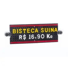 Placa De Preço Açougue Com Ventosa