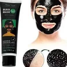 Máscara Facial Black Mask Verde Matte Limpeza Profunda e Pele Renovada Cravo