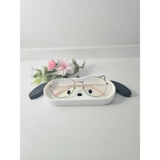Bandeja Organizadora Puppy Kawaii - Porta-Objetos e Óculos 3D