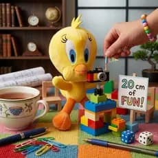 Pelúcia Piu Piu Personagem Infantil Pelúcia Premium Fofinha