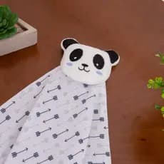 Naninha Para Bebe Com Prendedor De Chupeta Paninho Estampado