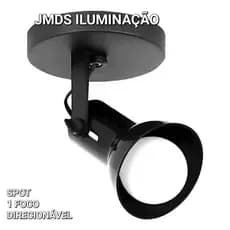 luminária de teto Pendente Spot corneta direcionável sobrepor para todo o ambiente da casa