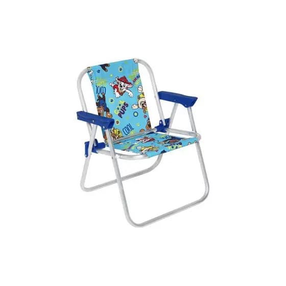 Cadeira Infantil Praia em Aluminio Patrulha Canina Azul Bel