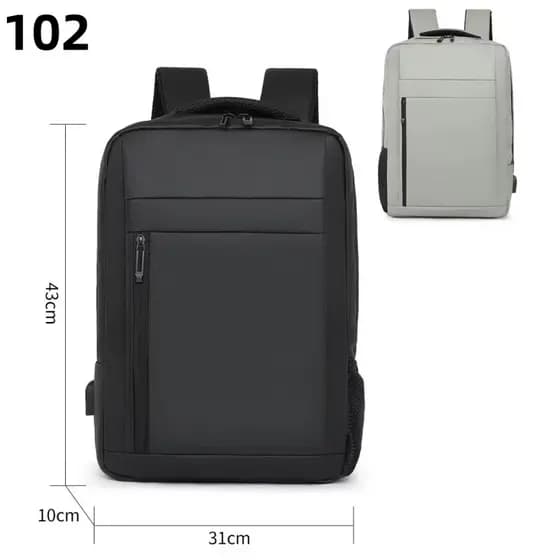 Mochila masculina reforçada impermeável-Mochila masculina para negócios - Com periférico USB 102-108