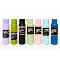 Garrafa Térmica 800ml em Aço Inoxidavel Modelo Travel à Vácuo Esportes Quente & Frio