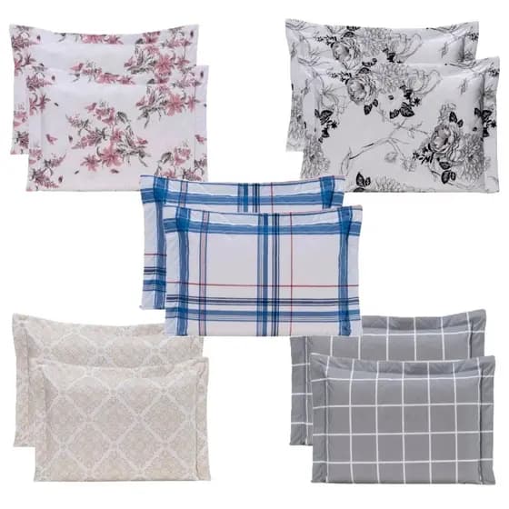 KIT 6 FRONHAS MATELADAS AVULSA COM ACABAMENTO EM  LASE VARIAS ESTAMPAS