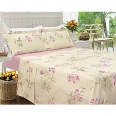 LENCOL CASAL  AVULSO PARA COBRIR CAMA DANDO TODO UM CHARME BAINHA ESTAMPAS SORTIDAS