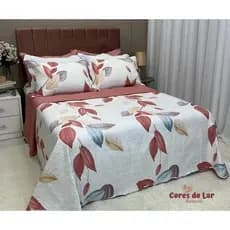 cobre leito queen com portas matelados estampas sortidas