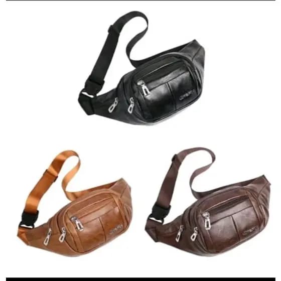 POCHETE EN COURO MASCULINA , FEMENINHA BOLSA DE CINTURA TRANSVERSAL