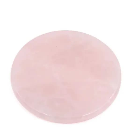 Pedra Jade Rosa Alongamento Cilios Suporte Cola