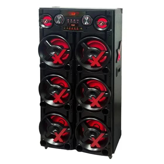 Caixa de Som Amplificada Amvox ACA5500 New X Paredão 5500W Bluetooth