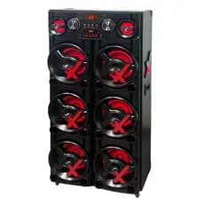 Caixa de Som Amplificada Amvox ACA5500 New X Paredão 5500W Bluetooth