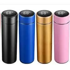 500 ml Garrafa Térmica Garrafa De Água Display Digital Led Temperatura Térmica Garrafa Quente E Fria Várias Cores