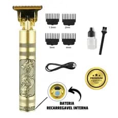 Maquina de Barbear Cortar Cabelo Aparador Profissional Barbeador Acabamento Sem Fio Portátil máquina de barbear barbeador eletrico