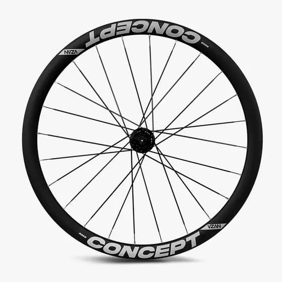 Roda Vzan Concept Disc Tubeless 2025 Road 8 A 12v Peso 2.156g Par