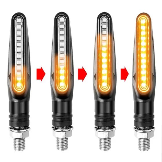 4 Piscas Moto Seta Led Palito Cb300 Xre Twister Cg Honda Design Compacto: Potência e Eficiência