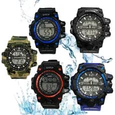 Kit 05 Relógios Masculino Original A Prova De Agua Revenda