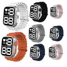 Relógio De Pulso Digital Com LED Relógios Masculinos / Feminino / Unissex / Infantil / Esportivo Mega Oferta 003