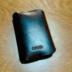 carteira de couro pequena porta cartão slim minimalista masculino e feminino couro legítimo + acrílico de cnh