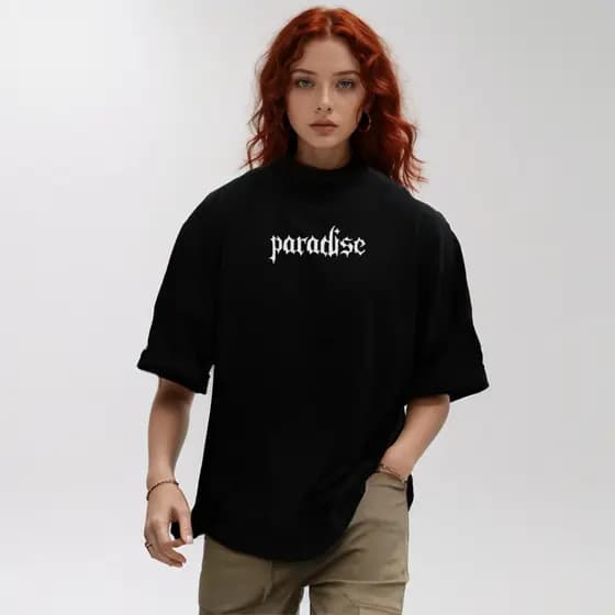 Kit 3 Camisetas Oversized Feminina Moda Streetwear Algodão 01