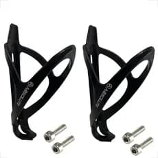 Kit 02 Suporte Garrafa Caramanhola Bicicleta Bike Absolute c/ Parafusos Nylon Reforçado Resistente