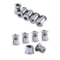 Kit 4 Parafusos/bucha 8mm Pedivela Coroa Única Narrow Wide