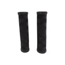 Manopla Luvinha Bike Emborrachada MTB  130mm Preta Macia