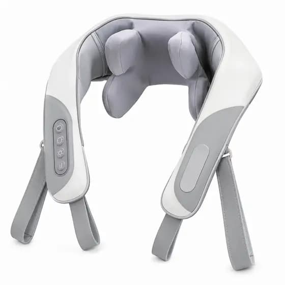 Massageador Inteligente Pescoço Cervical Ombros Tensão Recarregável Ajustável
