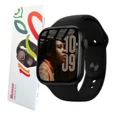 Relógio Inteligente Smartwatch S11 Microwear 47mm Gps Nfc Chat Gpt Whatsapp Preto Liso