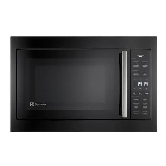 Micro-ondas 34L Preto de Embutir Experience ME3BP Electrolux 110V