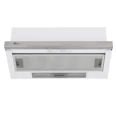 Depurador de Ar de Embutir Fischer 60cm Branco e Inox 4 Bocas Slim 5760 220V