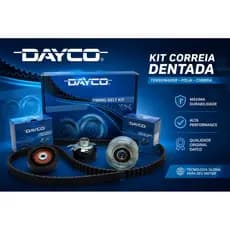 Kit Distribuição (Correia+Tensores) - Dayco - Ktb341 Fox, Voyage e Gol 1.0/1.6 8V EA111 2003 ...