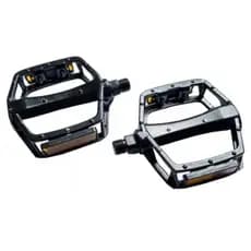 Par de Pedais Plataforma Alumínio Rosca Grossa Gts Tec 9/16