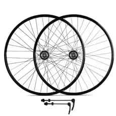 Par Roda Aro 29 Aero Montado Blocagem Freio a Disco Cubo Aço Esferado