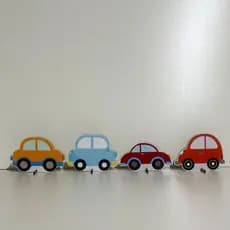 Kit 4 Displays de Mesa Carrinhos - Centro de Mesa, Decoração, Carros