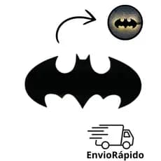 Luminária Abajur Batman Led para Quarto Infantil
