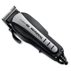 Cortador de Cabelos Classic Pro Mondial Preto e Inox 10W CR-03