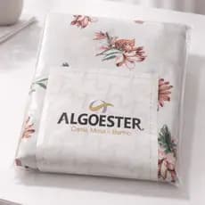 Lençol Plano Virol Algodão Penteado Estampado Sem Elastico Solteiro, Casal, Queen