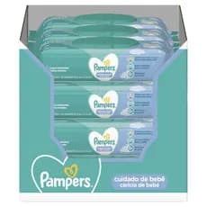 Lenços Umedecidos Pampers Carícia de Bebê 576 unidades