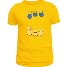 Camisa Camiseta Minions meu malvado favoriito100% algodão moda tendencia unissex