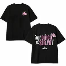 Camiseta Confortavel T-shirt Básica Rebelde Chapéu Camisa RBD Blusa Estampada Rebeldes  Turnê Brasil